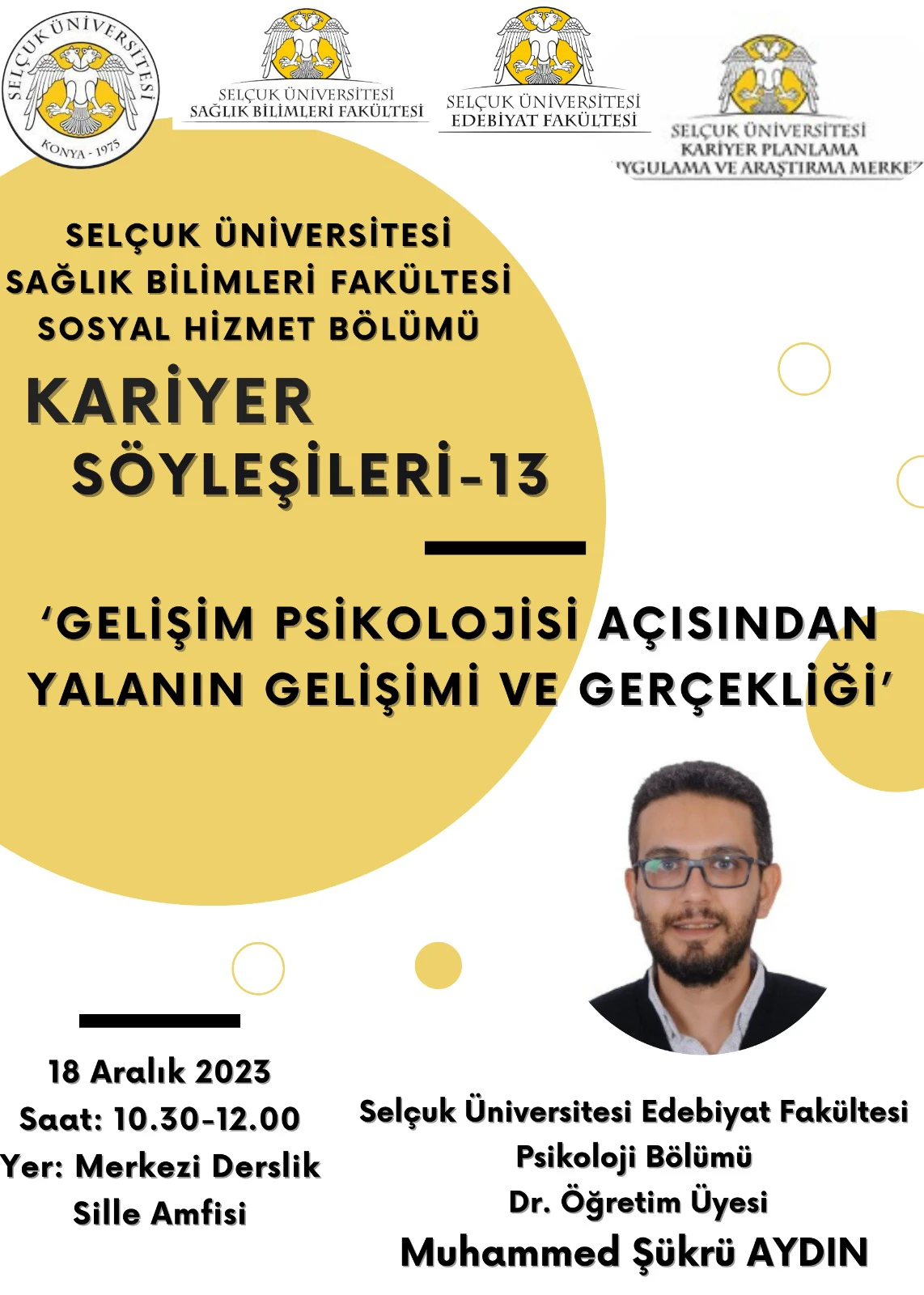 Sosyal Hizmet Bölümü Kariyer Söyleşi